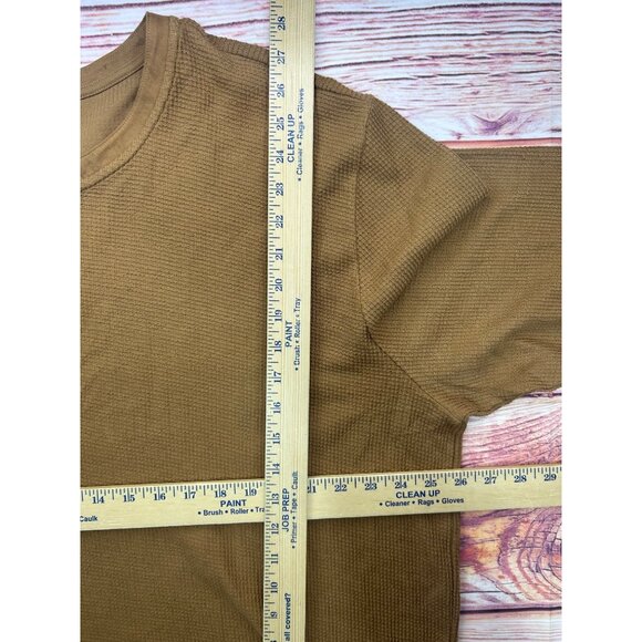 Tecovas Mens Waffle Pima Cotton Long Sleeve Henley Shirt XXL NWT - Picture 6 of 6